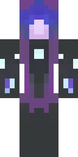 an end-realm sorcerer in obsidian robes with violet particles