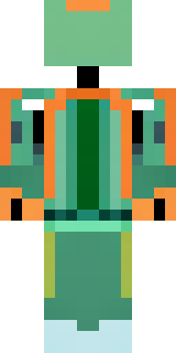 an anthropomorphic fox in a green explorer jacket