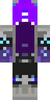 an end-realm sorcerer in obsidian robes with violet particles