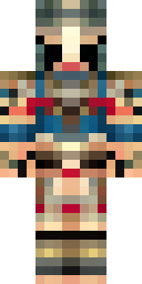 a gladiator in bronze arm guards and a red-plumed helmet