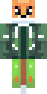 an anthropomorphic fox in a green explorer jacket