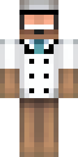 a cheerful chef in a white coat and tall hat with a wooden spoon