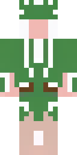 a nature druid in mossy green robes with antler headdress