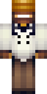 a cheerful chef in a white coat and tall hat with a wooden spoon