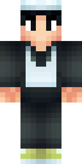 a sushi master in a dark apron with a headband