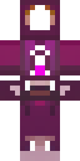 a nether hunter in crimson hide with glowing gold trim
