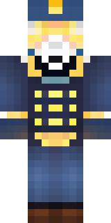 an airship captain in a navy coat with copper gadgets