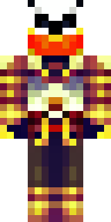 a golden pirate with an eyepatch and a parrot on the shoulder