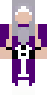 an arcane sorcerer in purple robes with glowing runes