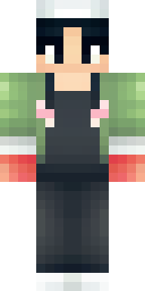 a sushi master in a dark apron with a headband