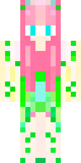 a spring fairy in a petal dress with translucent wings
