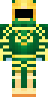 a jade samurai in green and gold ceremonial armor