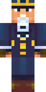 an airship captain in a navy coat with copper gadgets