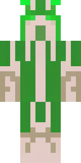a nature druid in mossy green robes with antler headdress