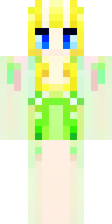 a spring fairy in a petal dress with translucent wings