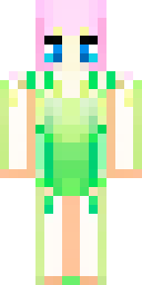 a spring fairy in a petal dress with translucent wings