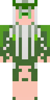 a nature druid in mossy green robes with antler headdress
