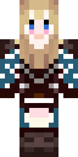 a shieldmaiden in leather armor with war paint