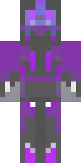 an end-realm sorcerer in obsidian robes with violet particles