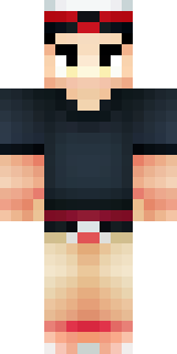 a sushi master in a dark apron with a headband