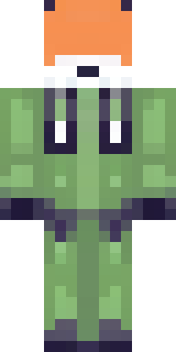 an anthropomorphic fox in a green explorer jacket