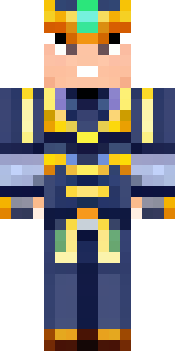 an airship captain in a navy coat with copper gadgets