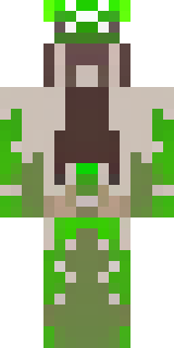a nature druid in mossy green robes with antler headdress