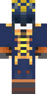an airship captain in a navy coat with copper gadgets