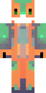 an anthropomorphic fox in a green explorer jacket