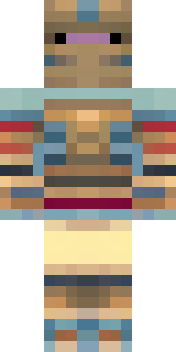a gladiator in bronze arm guards and a red-plumed helmet