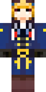 an airship captain in a navy coat with copper gadgets