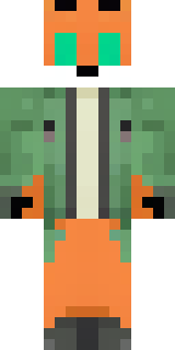 an anthropomorphic fox in a green explorer jacket