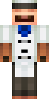a cheerful chef in a white coat and tall hat with a wooden spoon
