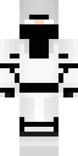 a white-clad ninja with silver throwing stars and a hood