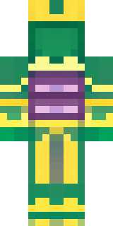 a jade samurai in green and gold ceremonial armor