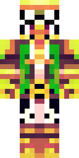 a golden pirate with an eyepatch and a parrot on the shoulder