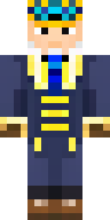 an airship captain in a navy coat with copper gadgets