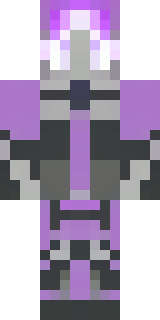 an end-realm sorcerer in obsidian robes with violet particles