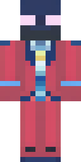a masked hero in a sleek red and blue suit with a chest emblem