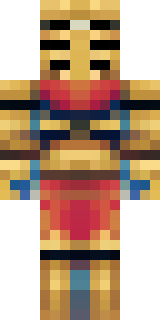 a gladiator in bronze arm guards and a red-plumed helmet