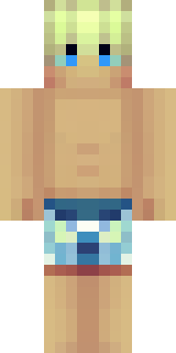 a summer surfer in board shorts with sun-bleached hair