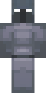 a shadowy vigilante in dark armored plating with a cape