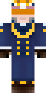 an airship captain in a navy coat with copper gadgets