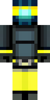 a modern scuba diver in a black wetsuit with a yellow tank