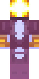 a nether hunter in crimson hide with glowing gold trim