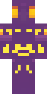 a nether hunter in crimson hide with glowing gold trim