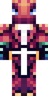 a dragon-rider in scaled crimson armor with leather wings
