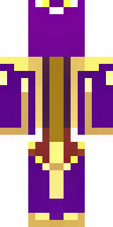 a young king in an ermine-trimmed purple cloak and gold crown