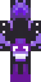 an end-realm sorcerer in obsidian robes with violet particles