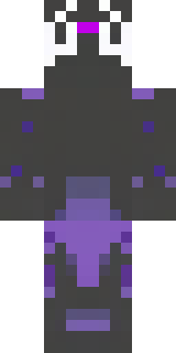 an end-realm sorcerer in obsidian robes with violet particles